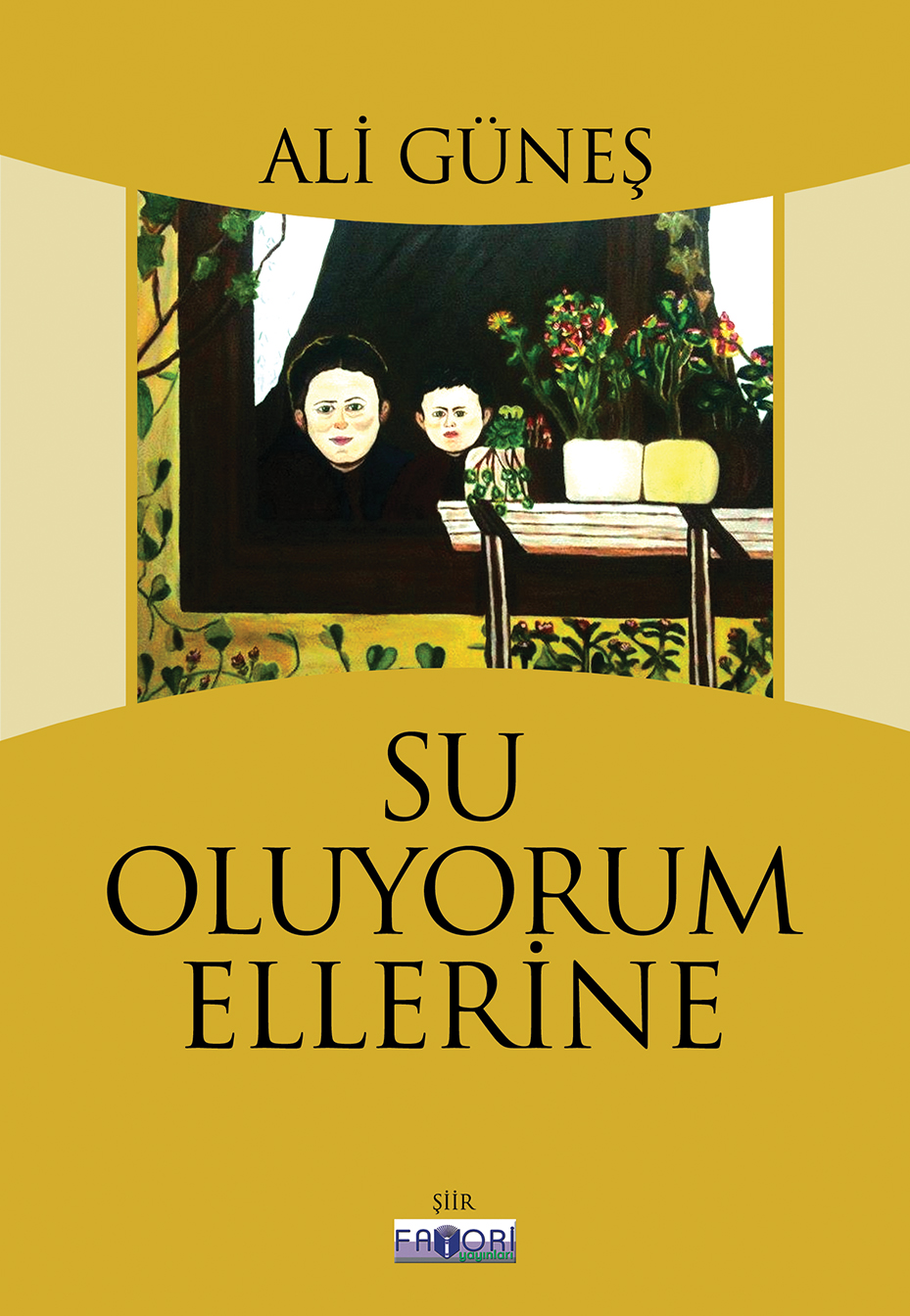 Su oluyorum Ellerine